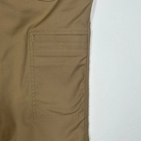 Carhartt Women's Rugged Professional Original Fit Cargo Work Pants Khaki Size 8 - Picture 2 of 9